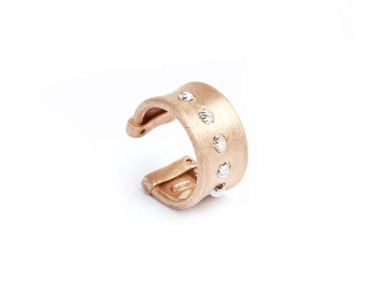 Wide Ring Rose Gold