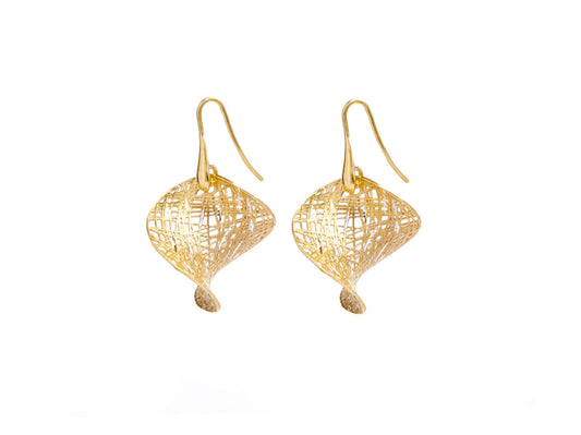 Exotic Earrings Gold