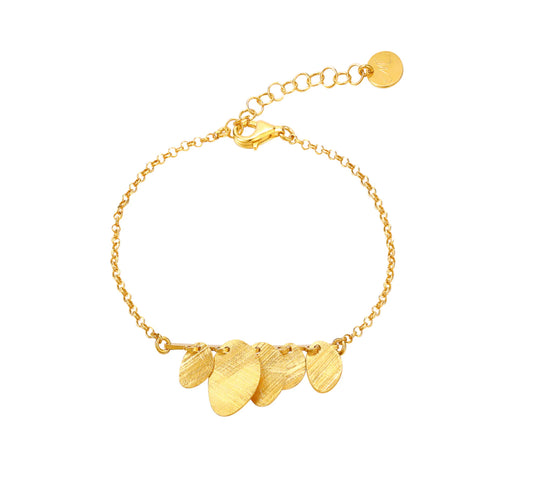Flower Bracelet Gold