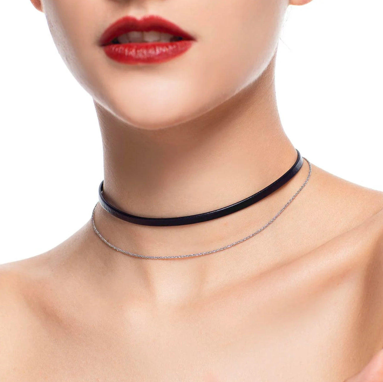 Black Ecoleather Choker