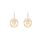 Circles Earrings Gold