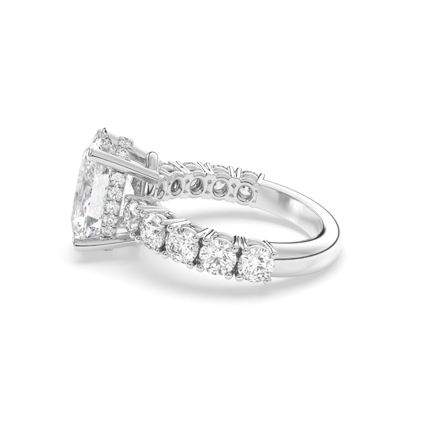 Nora-oval brilliant diamond