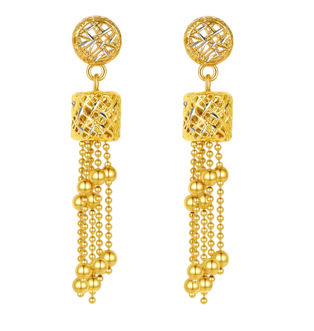 Elegant Earrings Gold