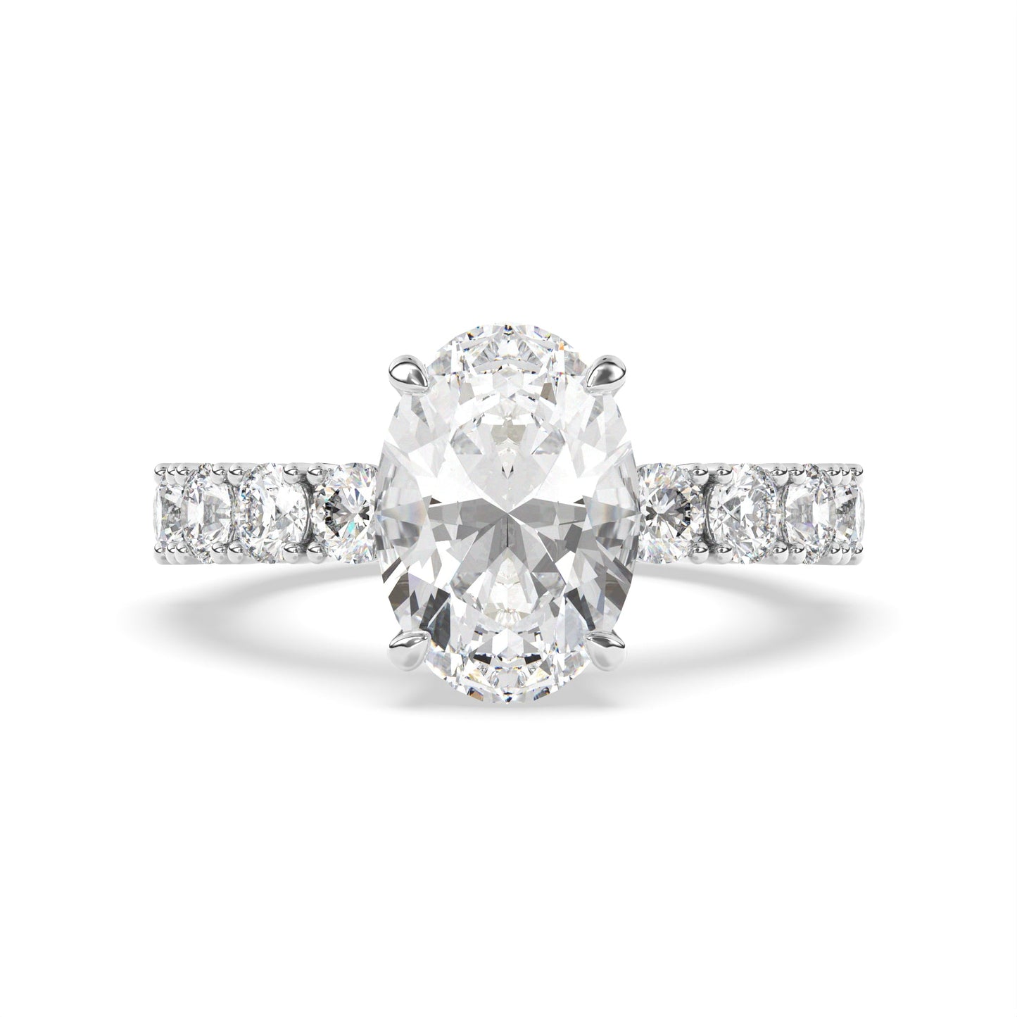 Nora-oval brilliant diamond