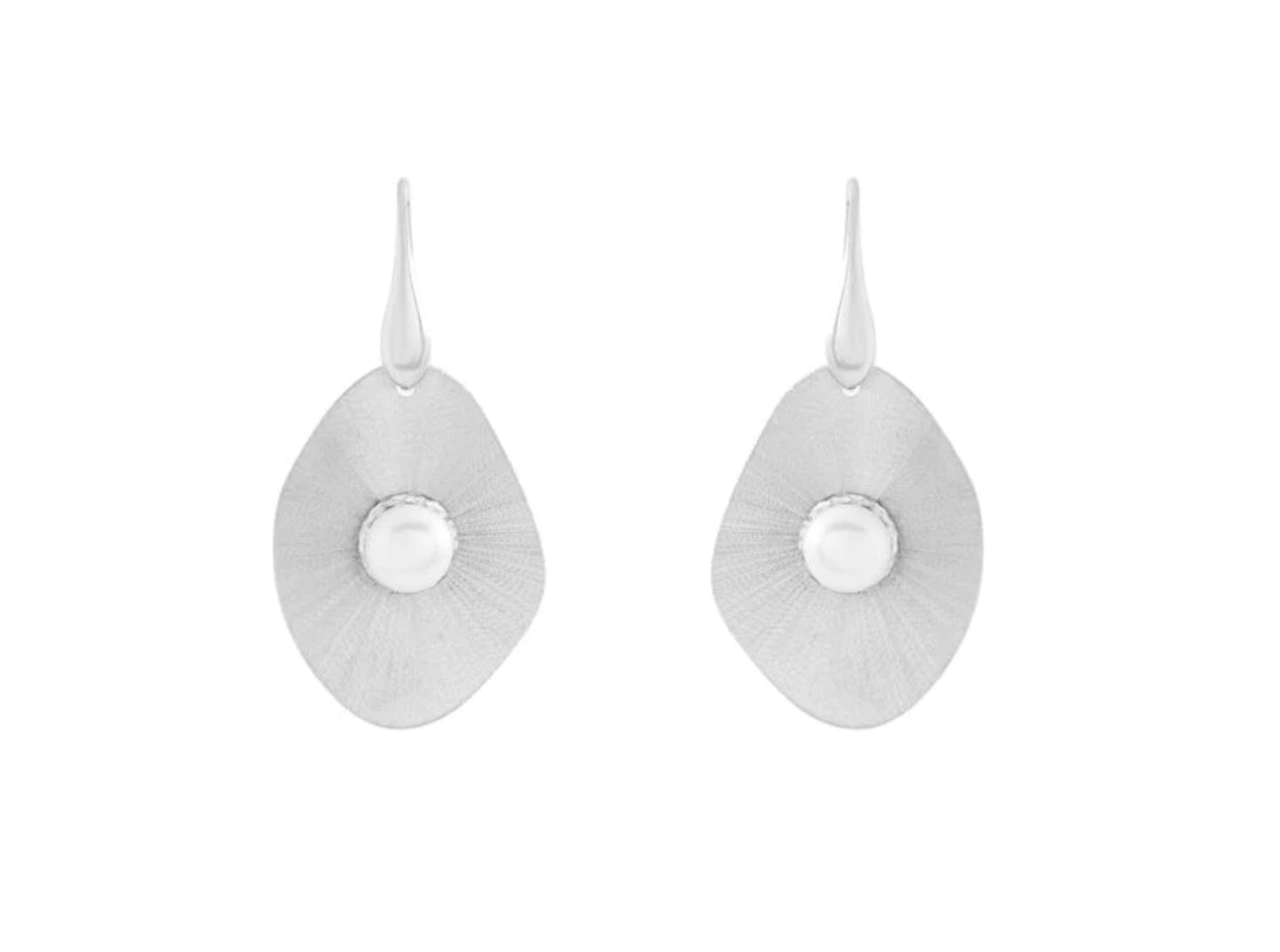 Pearl Earrings Silver