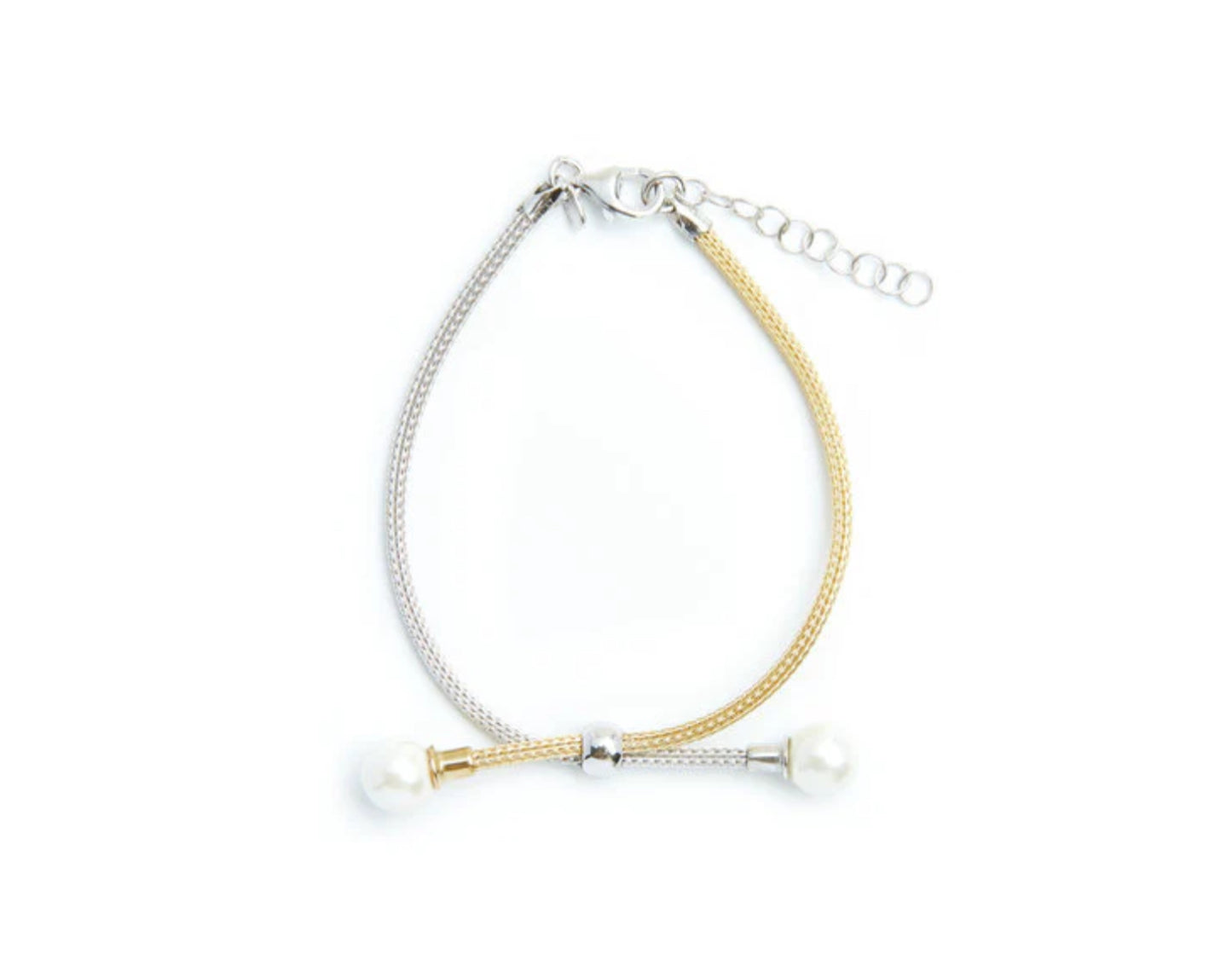 Bicolor Pearl Bracelet