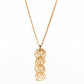 Swirl Bijou Necklace Gold