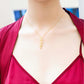 Swirl Bijou Necklace Gold