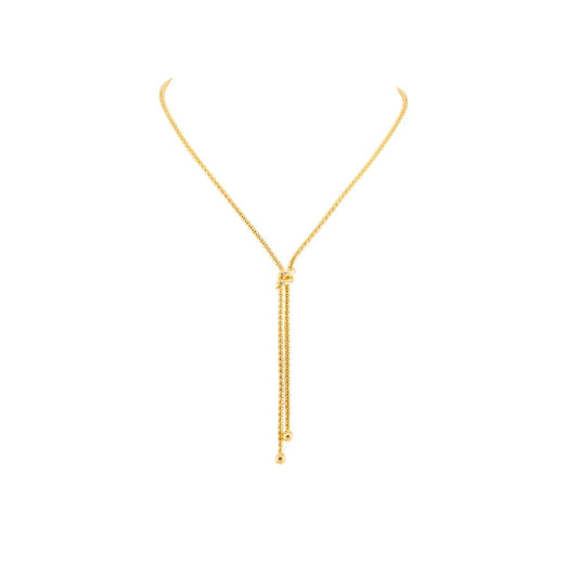 Elegant Chain Necklace Gold