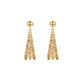 Triangle Earrings Gold