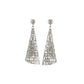 Triangle Earrings Silver