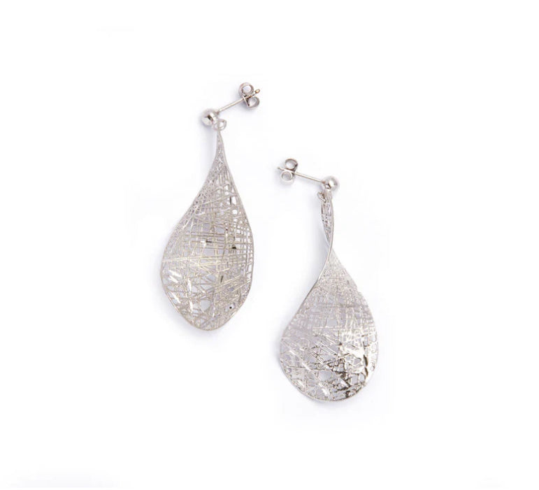 Motif Earrings Silver