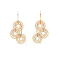 Swirl Bijou Earrings Gold