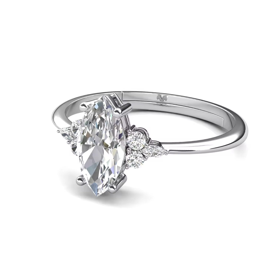 Vintage Style Engagement Ring