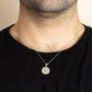 925 Sterling Silver United States Army Officially Licensed Eagle Emblem Medallion Pendant Necklace
