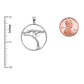 Sterling Silver Japanese Bonsai Pendant