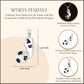 925 Sterling Silver Enamel Soccer Ball Cleats Shoe Sports Pendant Necklace